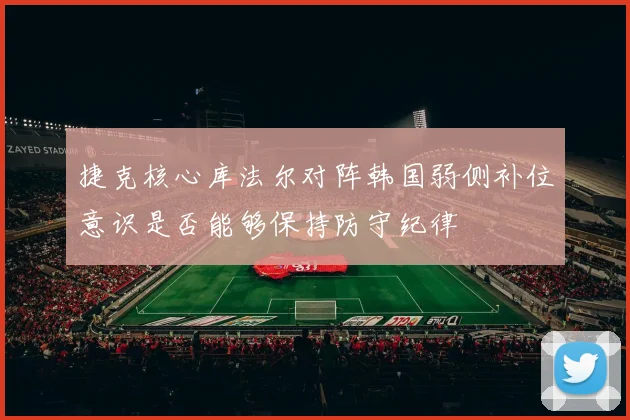 捷克核心库法尔对阵韩国弱侧补位意识是否能够保持防守纪律
